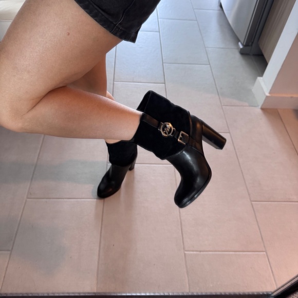 Michael by Michael Kors Fulton - Harness Leather Ankle Boot 7.5 - Picture 7 of 8